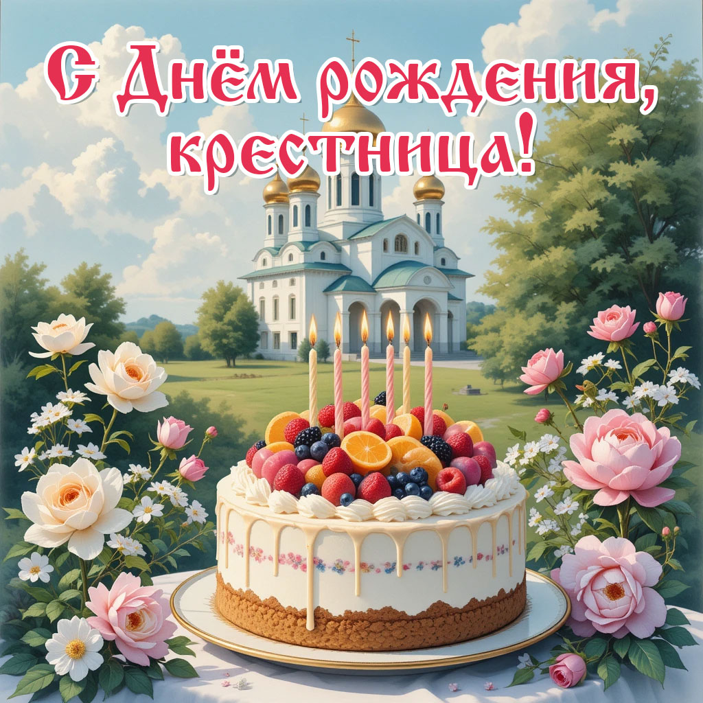 пожелания на день рождения крестнице в прозе