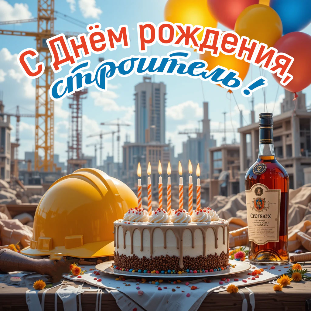 поздравление строителю с днём рождения